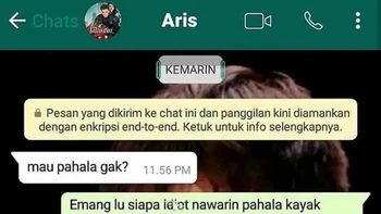 Kalau ini jatuhnya melas sih. Foto: Instagram/awreceh