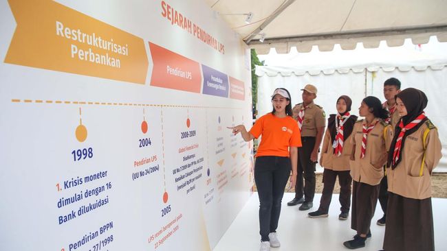 25 Ribu Anggota Pramuka Ikut Peringatan Hari Indonesia Menabung