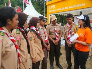 25 Ribu Anggota Pramuka Ikut Peringatan Hari Indonesia Menabung