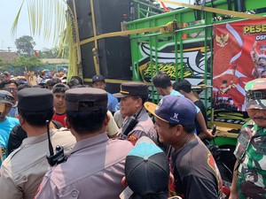 7 Truk Battle Sound Dihadang Polisi Saat Karnaval di Kediri