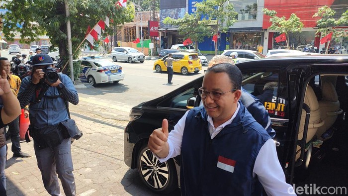 Anies Baswedan di Semarang, Minggu (20/8/2023).