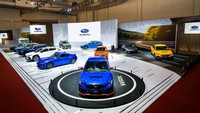 Bintang kami mendapatkan apresiasi yang luar biasa dari pengunjung GIIAS, mulai dari feedback konsumen terhadap Subaru Outback yang diluncurkan dihari pembukaan GIIAS dan compact SUV kami, Subaru Crosstrek yang sangat tinggi sejak hari pertama.