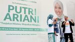 BSI-Putri Ariani Ajak Masyarakat untuk Sehat Jasmani dan Finansial