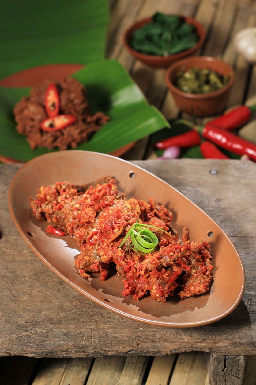 Jenis dendeng khas Minang