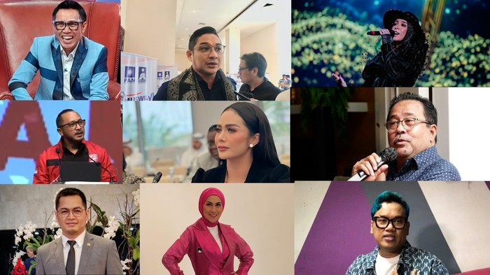 Deretan Artis yang Berebut Kursi DPR