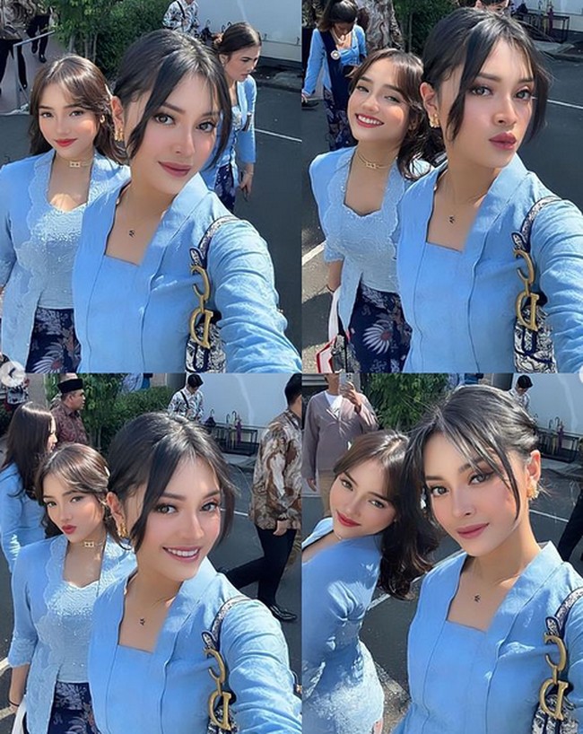 Udah masuk usia kondangan temen, tapi belom ada gandengan,” begitu keterangan foto mantan kekasih Thoriq itu. Foto: dok. Instagram/@fuji_an