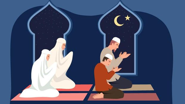 Ilustrasi kemuliaan seorang mukmin terletak pada salat malamnya