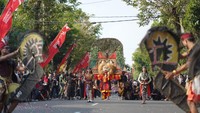 Karnaval Budaya Kabupaten Klaten tahun 2023 ini diikuti oleh 29 kontingen, sebanyak 26 di antaranya merupakan kontingen dari kecamatan. Foto: dok. Diskominfo Pemkab Klaten