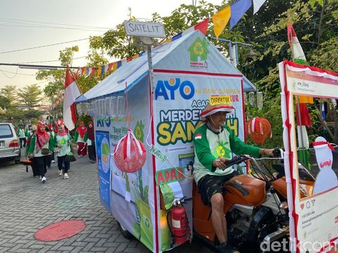 Karnaval Kemerdekaan di Sidoarjo