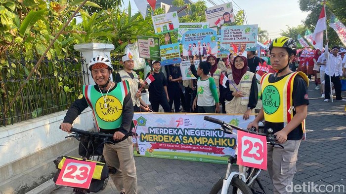 Karnaval Kemerdekaan di Sidoarjo