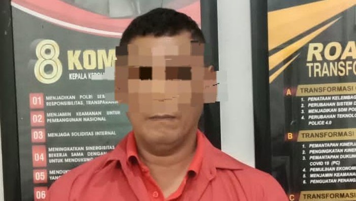 Mantan Anggota DPRD Sumut Indra Alamsyah ditangkap kasus pengoplosan gas LPG