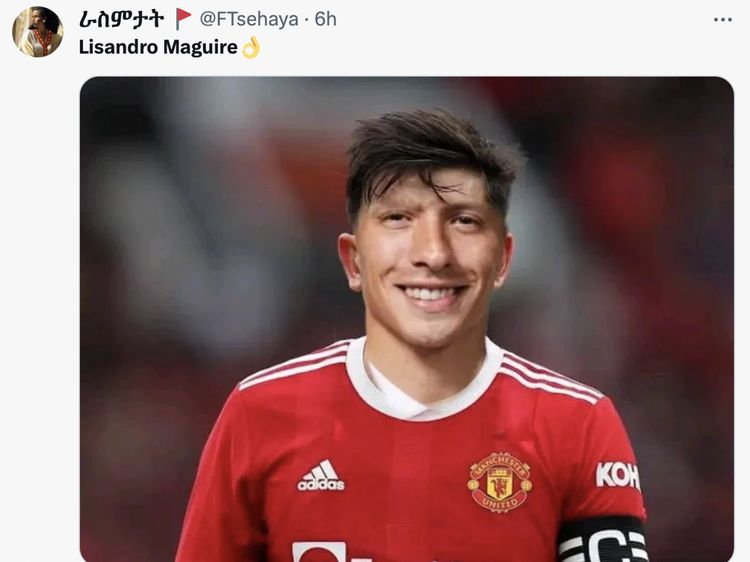 Meme Lisandro Martinez The Next Harry Maguire, Bikin Ngakak!
