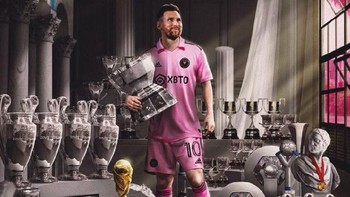 Inter Miami menjadi juara Leagues Cup 2023 usai menekuk Nashville di final lewat adu penalti. Foto: Twitter