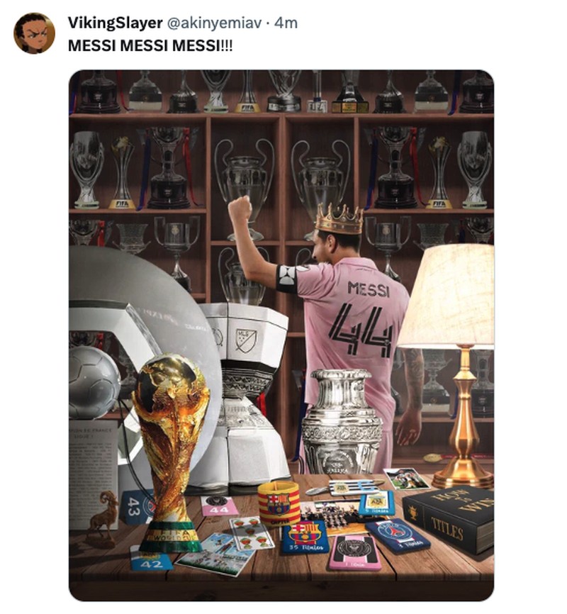 Meme Messi Juara Lagi