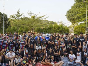Momen Artis-Atlet Ramaikan Puncak Basketball Meet Up FIBA World Cup 2023
