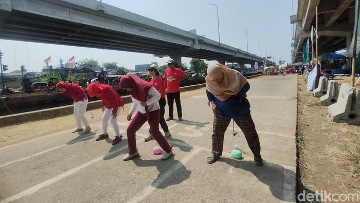 Perlombaan di Cipinang Jaktim, (Dwi Rahmawati/detikcom).