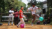 Pada Minggu (20/08/2023) Museum Gedung Sate mengadakan perlombaan dengan tajuk The Amazing Race 2023 dalam rangka memeriahkan hari kemerdekaan Republik Indonesia. (Foto: Fitroh Rara Azzahro/detikJabar)