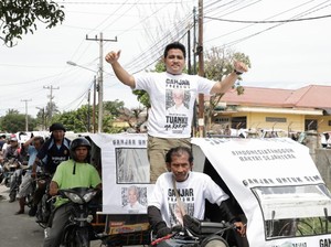 Relawan & Pengemudi Becak Motor di Sumut Silaturahmi-Konvoi Dukung Ganjar