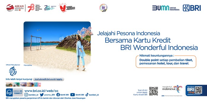 Traveling Hemat Pakai Kartu Kredit BRI Wonderful Indonesia