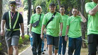 Fun walk turut menyemarakkan Fintech Sport Days 2023.