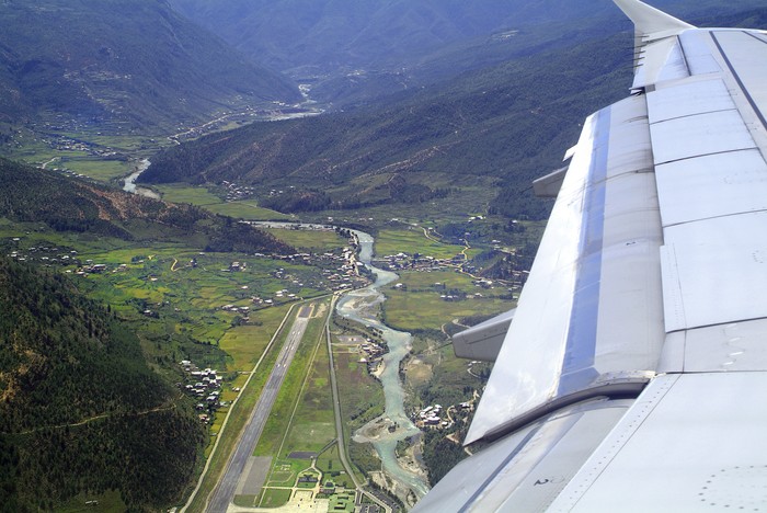 Bandara Paro di Bhutan