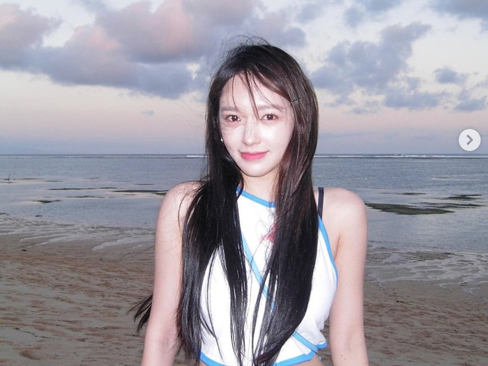 Cheng Xiao liburan di Bali Cheng Xiao liburan di Bali