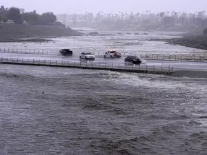 Dihantam Badai Hilary, Wilayah California AS Hadapi Ancaman Banjir Bandang