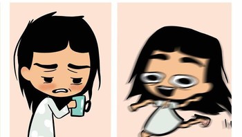 Hmm... Kenapa bisa begitu ya? Foto: (Dok. Bored Panda).