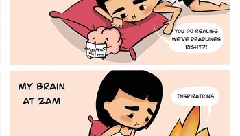 Gilaran udah dini hari baru keluar semua ide kreatifnya. Foto: (Dok. Bored Panda).