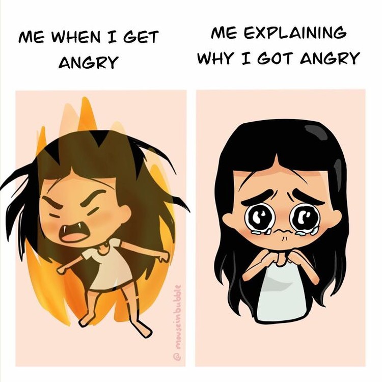 Deretan Komik Lucu Masalah Hidup Perempuan, Mana yang Kamu Banget? Seorang kretor dengan akun Instagram @mouseinbubble, membuat deretan komik lucu yang berhubungan kehidupan sehari-hari para perempuan. Mana yang kamu banget nih?
