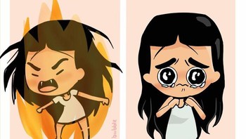 Makanya jangan marah-marah dulu ya. Sabar dulu aja. Foto: (Dok. Bored Panda).