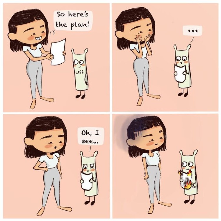 Deretan Komik Lucu Masalah Hidup Perempuan, Mana yang Kamu Banget? Seorang kretor dengan akun Instagram @mouseinbubble, membuat deretan komik lucu yang berhubungan kehidupan sehari-hari para perempuan. Mana yang kamu banget nih?