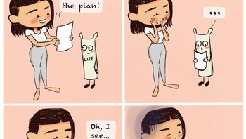 Terkadang apa yang sudah direncanakan, tidak terwujud sesuai harapan. Foto: (Dok. Bored Panda).  