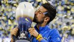 Ekspresi Djokovic Usai Menang Pertarungan Sengit Versus Carlos Alcaraz