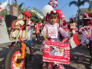 Wajah Pahlawan Nasional Hiasi Perumahan di Malang