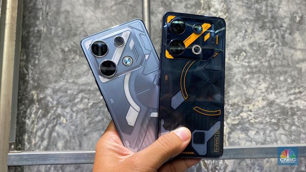 Infinix GT 10 Pro. (CNBC Indonesia/Novina)