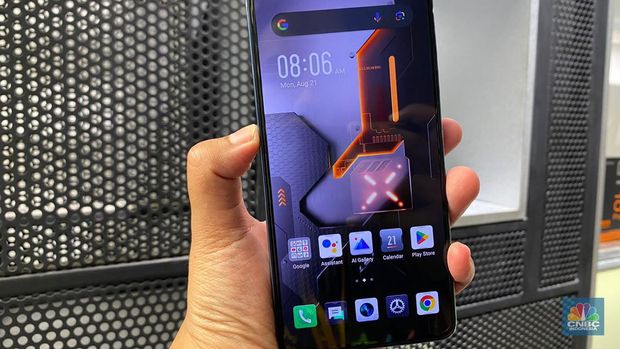 Infinix GT 10 Pro. (CNBC Indonesia/Novina)
