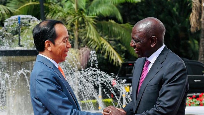 Jokowi Bertemu Presiden Kenya
