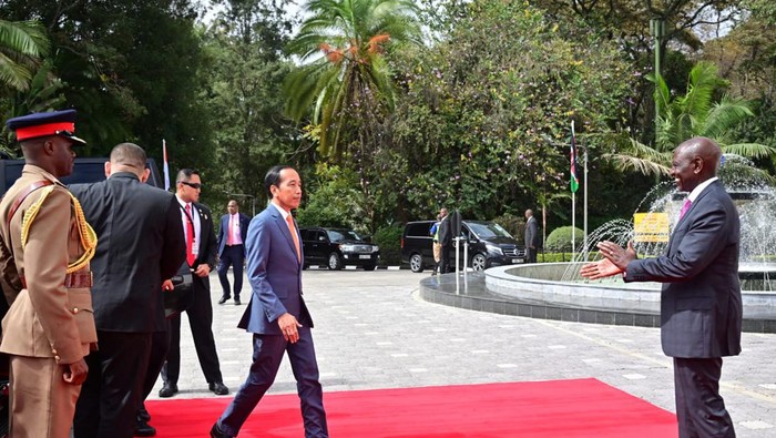 Jokowi di Kenya
