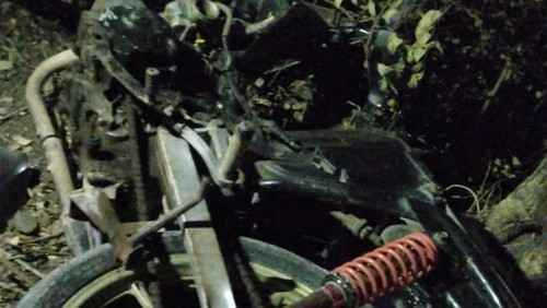 Motor yang digunakan mahasiswa bernama Theodorus Mario Lake, di Kota Kupang, Nusa Tenggara Timur. Theodorus kecelakaan pada Minggu malam (20/8/2023).