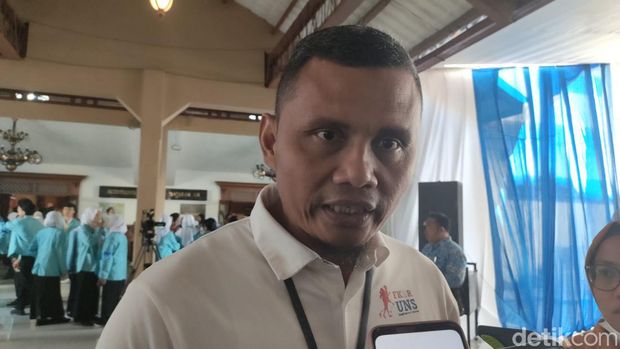 Ketua Panitia PKKMB UNS Solo, Ronny Syaifullah, Senin (21/8/2023).