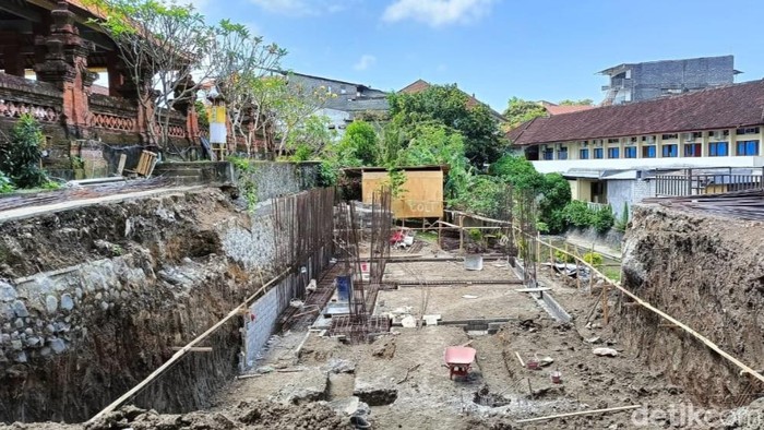 Kondisi kawasan Lapangan Lumintang yang akan dijadikan sentra kuliner.