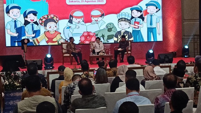 Megawati di acara BPIP (Adrial/detikcom)