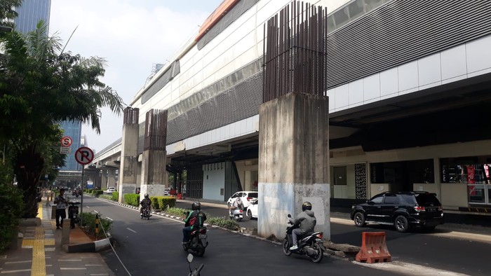 Monorel Jakarta Sisa Peninggalan Monorel Jakarta