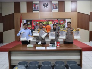Fakta-fakta Terbongkarnya Selundupan Sabu 6,9 Kg Milik Anggota Polda Sultra