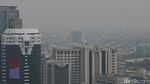 Potret Langit Jakarta di Hari Pertama WFH 50% ASN DKI