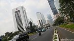 Potret Langit Jakarta di Hari Pertama WFH 50% ASN DKI