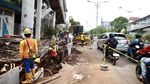 Proyek Galian di Matraman Bikin Lalin Makin Tambah Macet