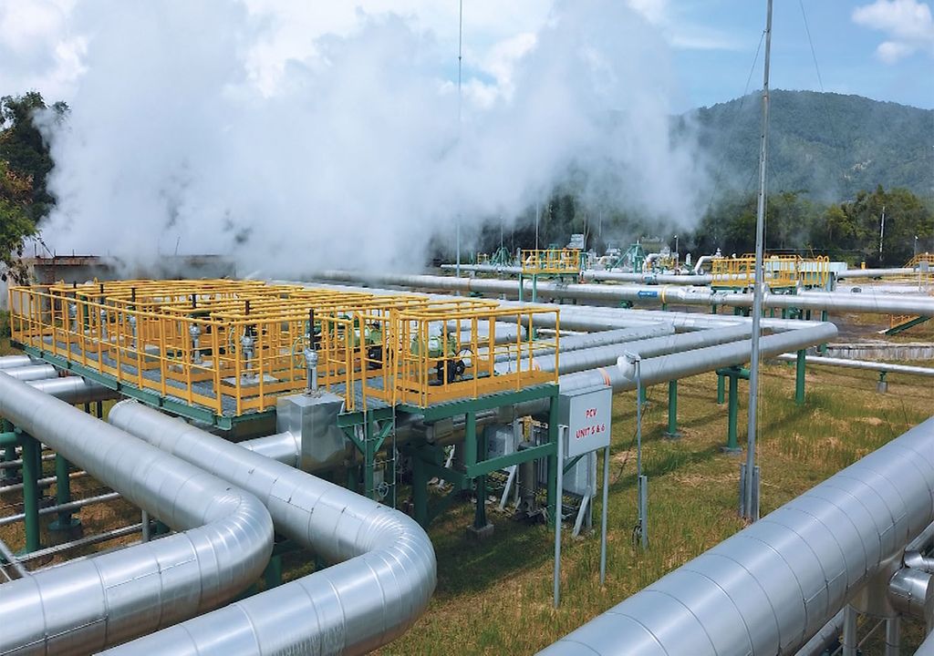 PT Pertamina Geothermal Energy atau PGEO Tbk di kawasan Kota Tomohon dan Kabupaten Minahasa, Sulawesi Utara. (CNBC Indonesia TV)