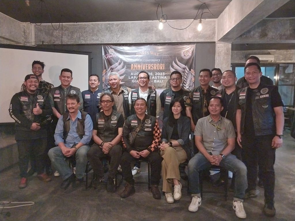Royal Riders Indonesia rayakan hari jadi ke-7 tahun di Bali.